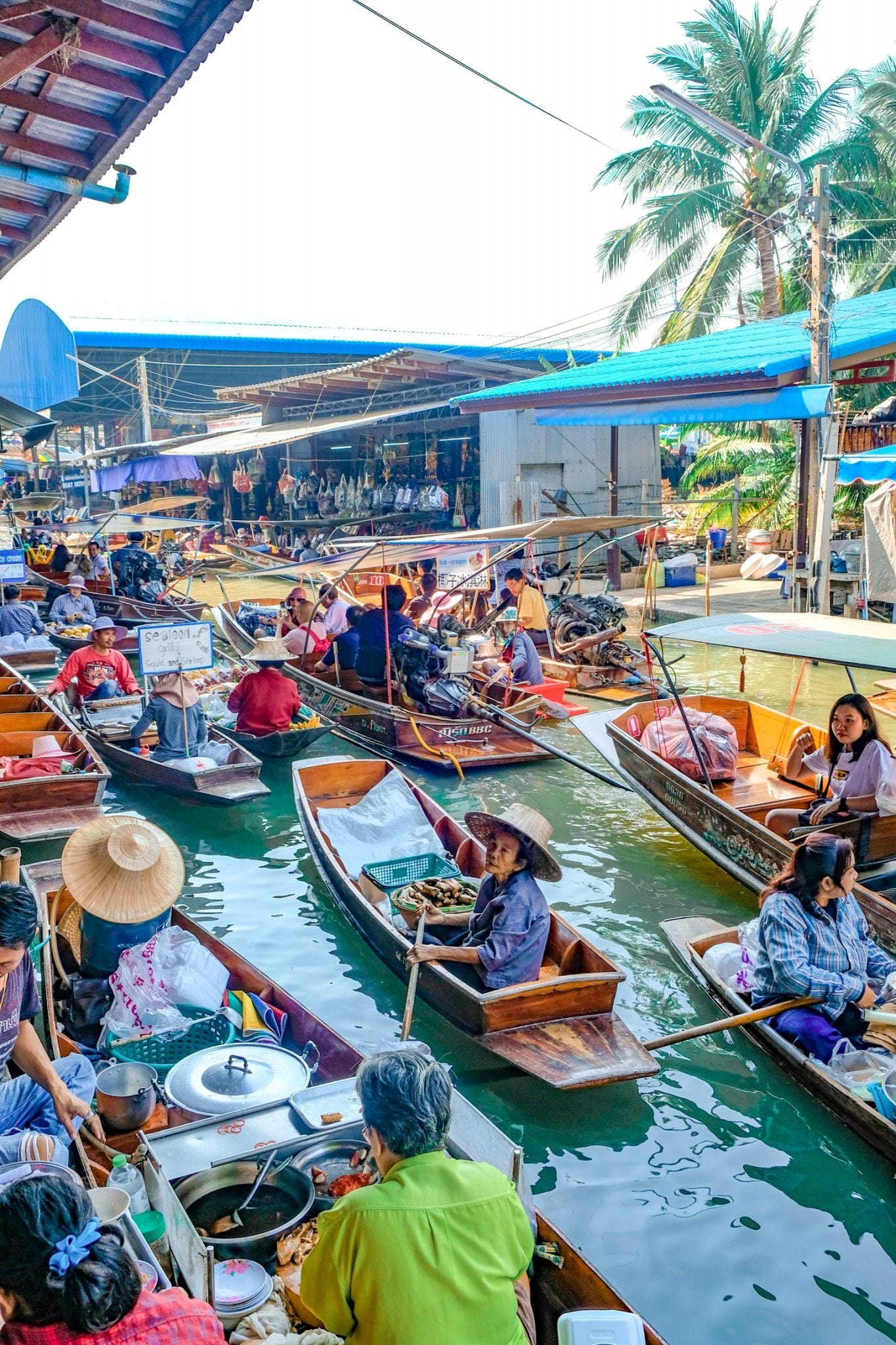 Floating market Thailand