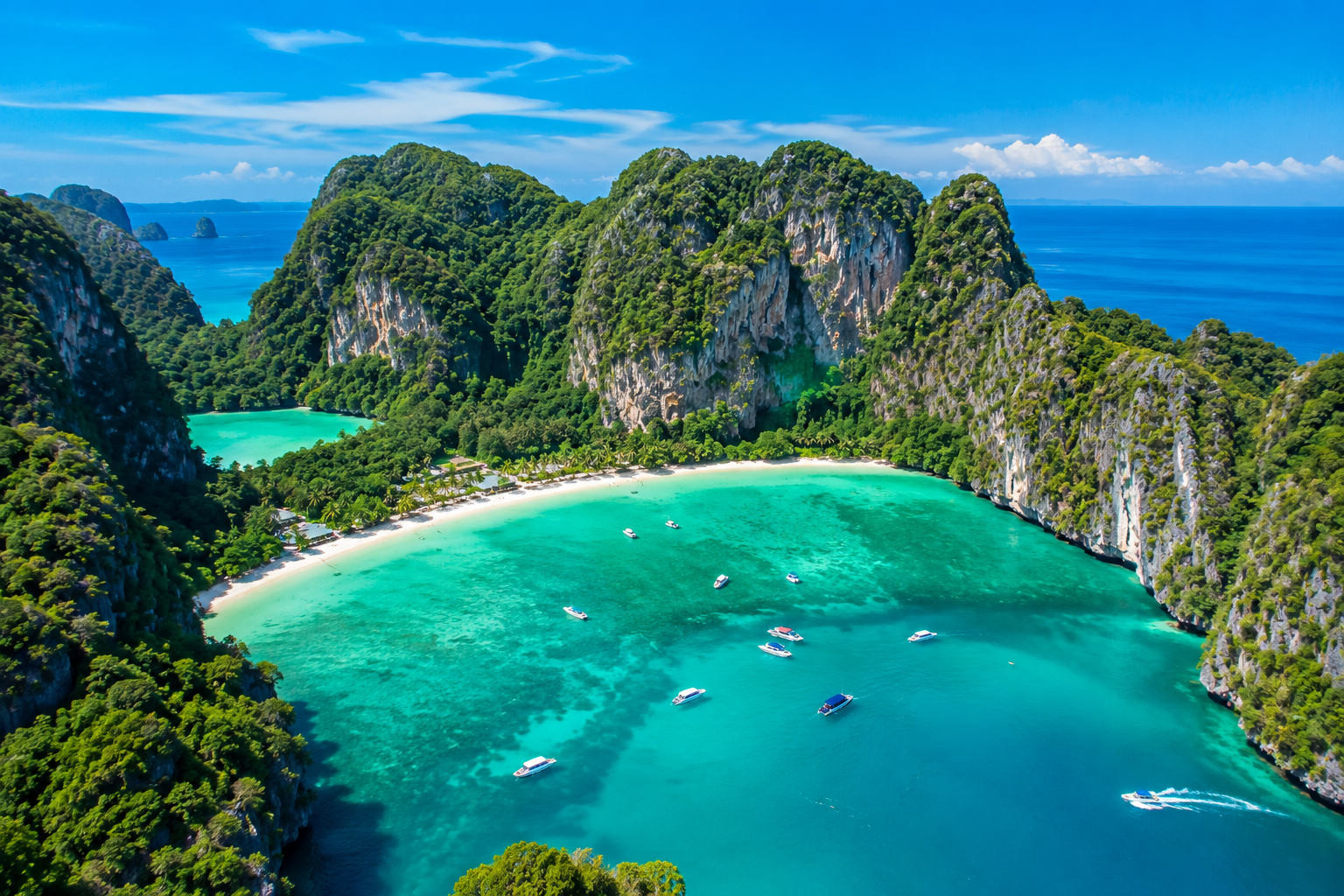 Traveller moment island hopping